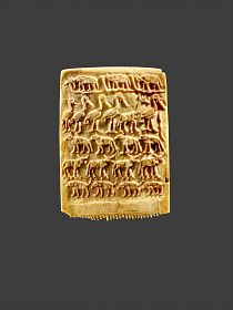 Egyptian Art - Hair Comb Decorated with Rows of Wild Animals
ca. 3200–3100 B.C.